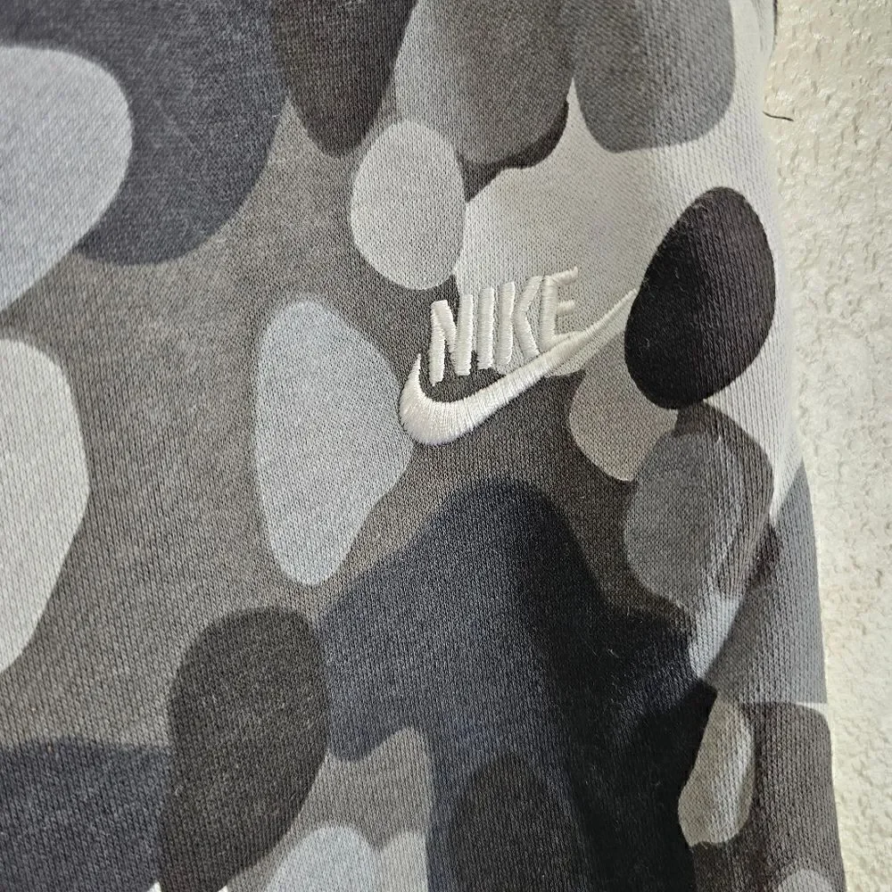 Nike Sportswear Club Fleece Joggers Pants Men's M Camo Black Grey FB9023-060